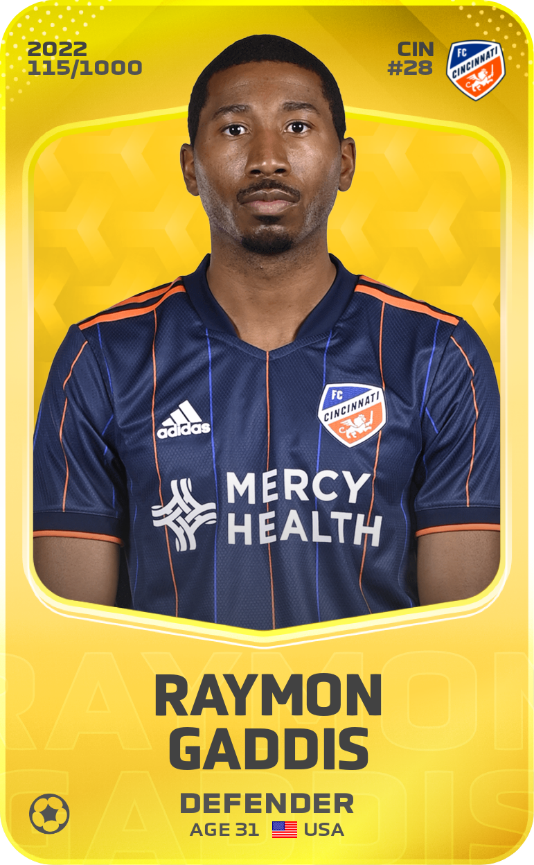 Sorare - Sorare Official - Raymon Gaddis 2022-23 • Limited 115/1000 - NFT # 43669814302603603817653674751438115895690932678117241364197926656054564570850