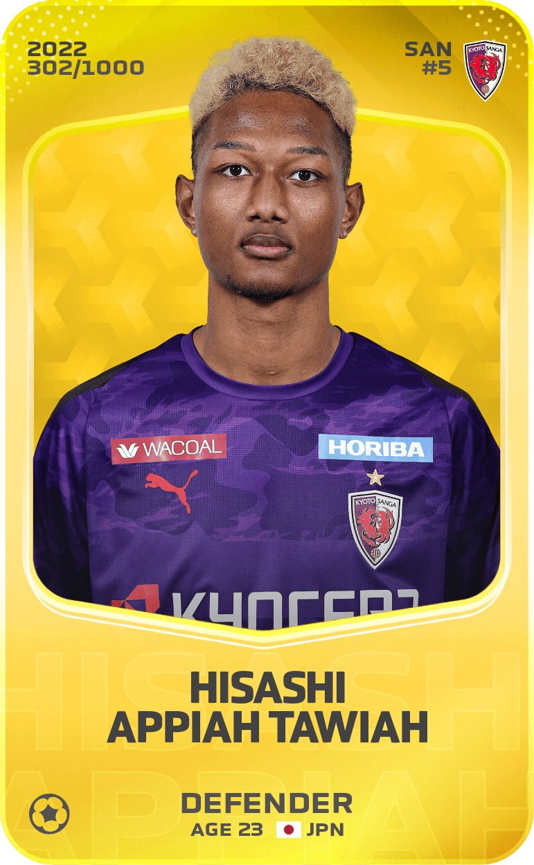 Hisashi Appiah Tawiah 2022-23 • Limited 302/1000