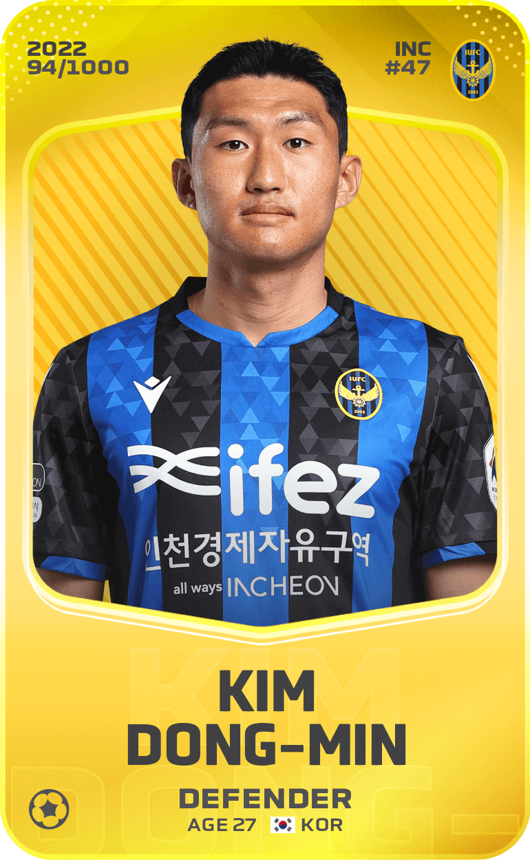Kim Dong-Min 2022-23 • Limited 94/1000