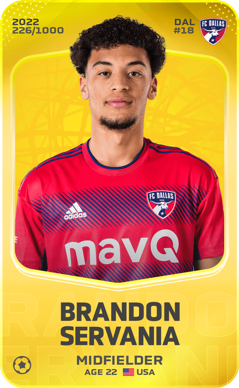 Brandon Servania 2022-23 • Limited 226/1000