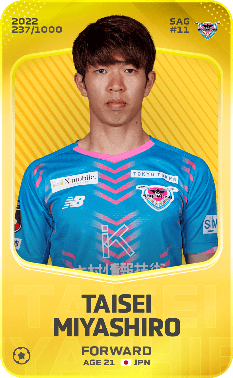 Taisei Miyashiro 2022-23 • Limited 237/1000