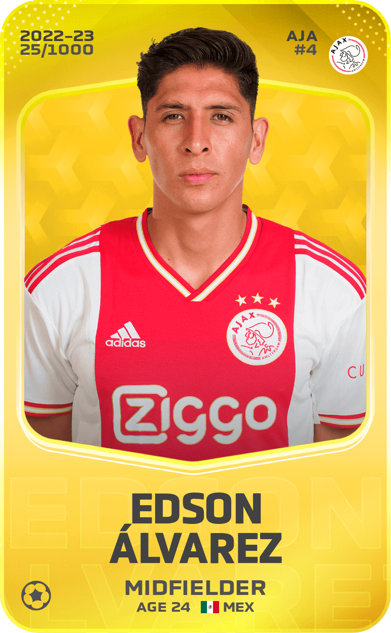 Edson Álvarez 2022-23 • Limited 25/1000