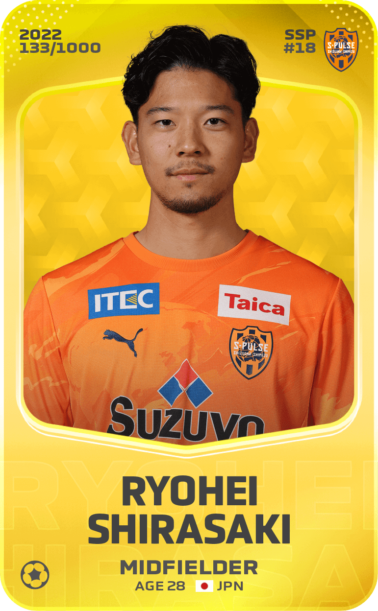 Ryohei Shirasaki 2022-23 • Limited 133/1000