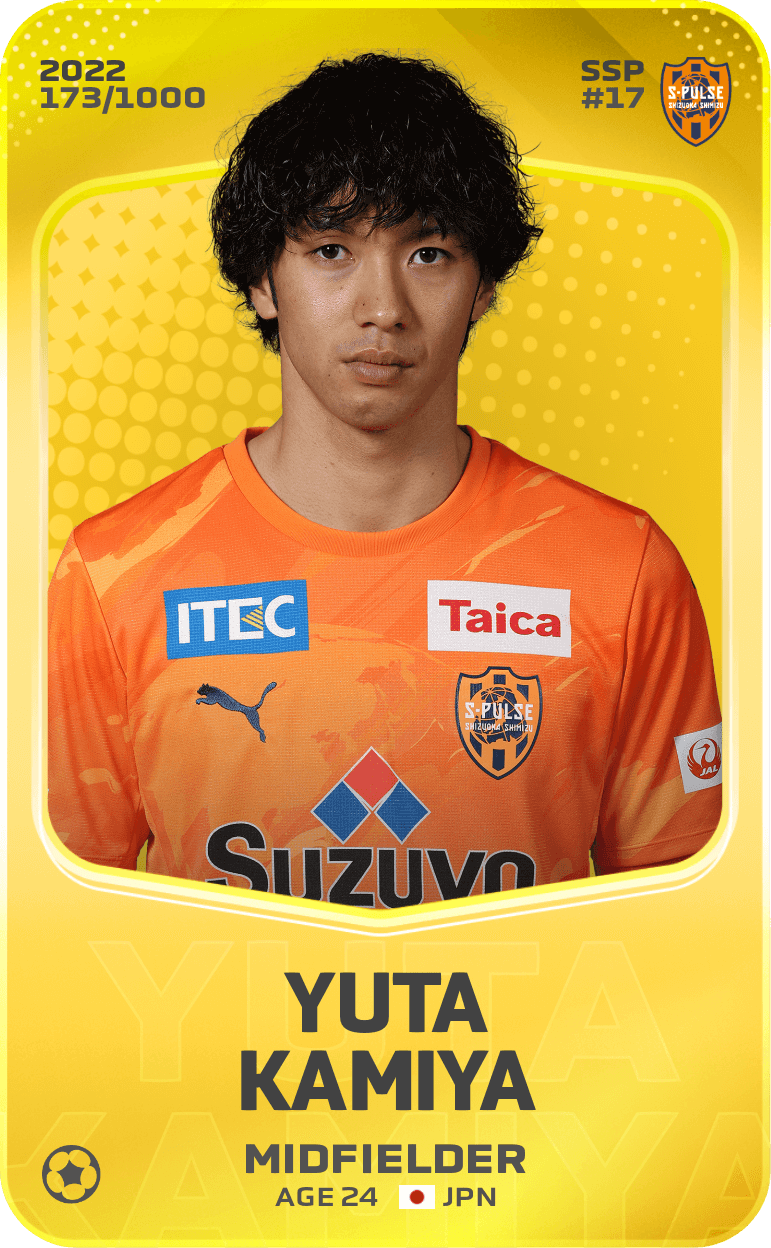 Yuta Kamiya 2022-23 • Limited 173/1000