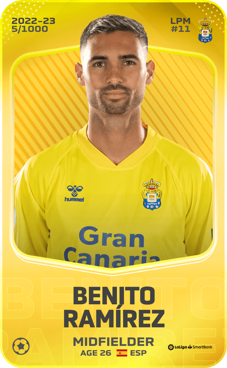Benito Ramírez 2022-23 • Limited 5/1000