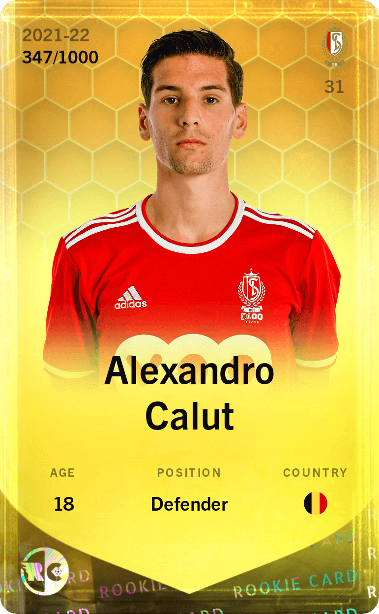 Alexandro Calut 2021-22 • Limited 347/1000