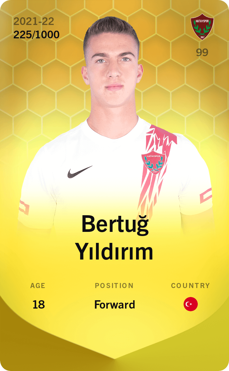 Bertuğ Yıldırım 2021-22 • Limited 225/1000