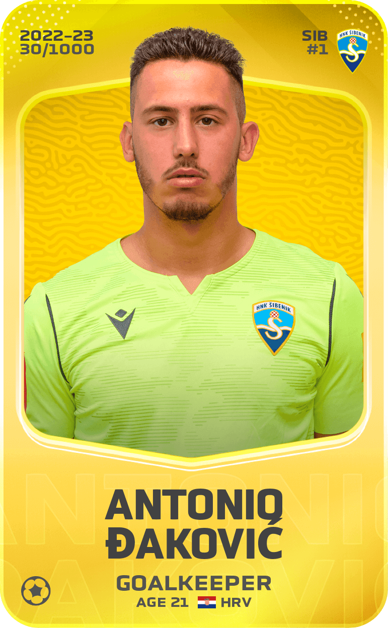 Antonio Đaković 2022-23 • Limited 30/1000