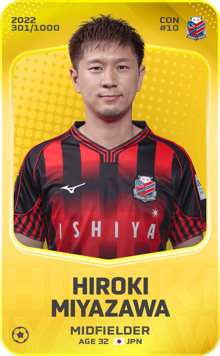 Hiroki Miyazawa 2022-23 • Limited 301/1000