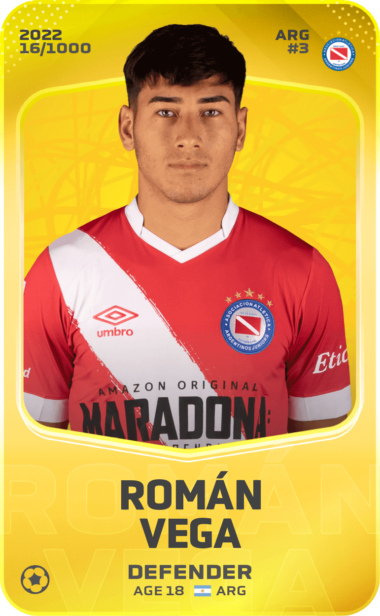 Román Vega 2022-23 • Limited 16/1000