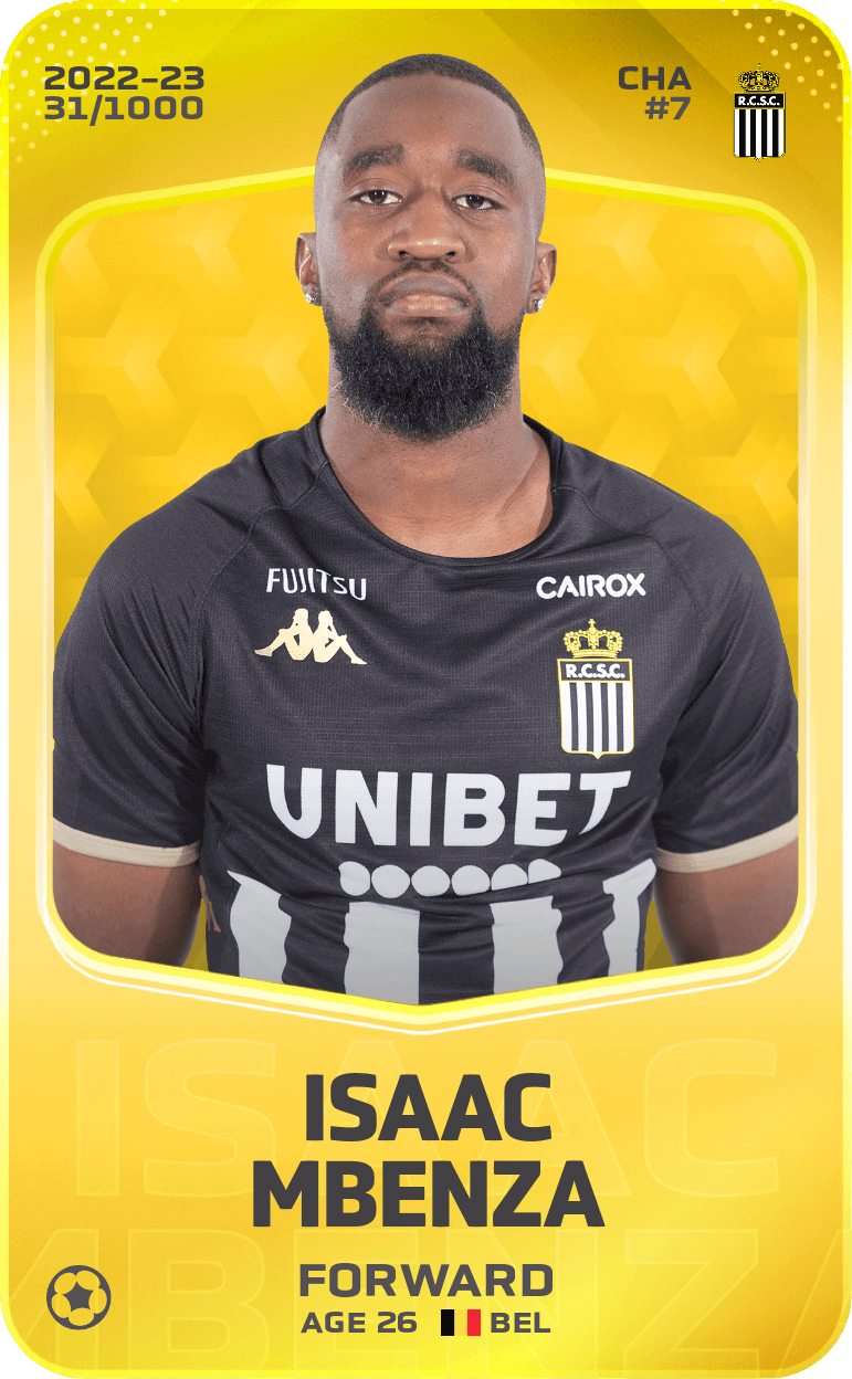 Isaac Mbenza 2022-23 • Limited 31/1000
