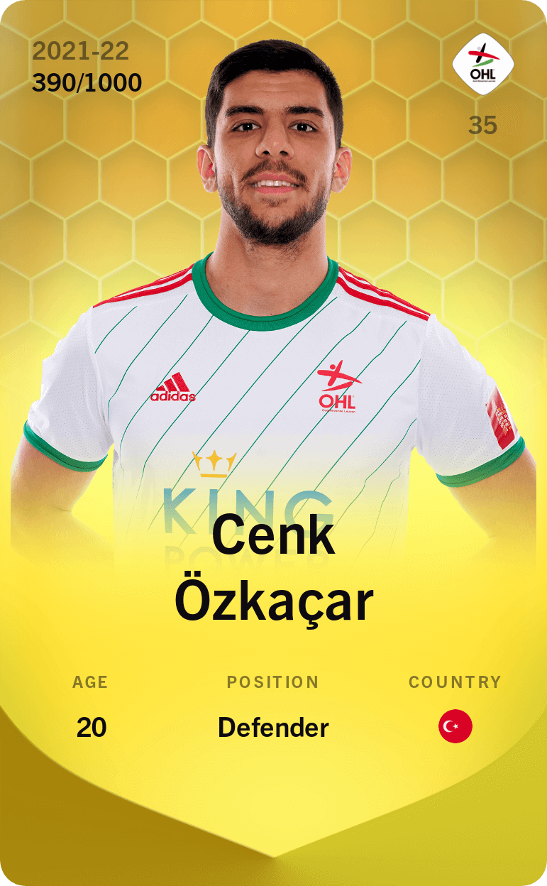 Cenk Özkaçar 2021-22 • Limited 390/1000