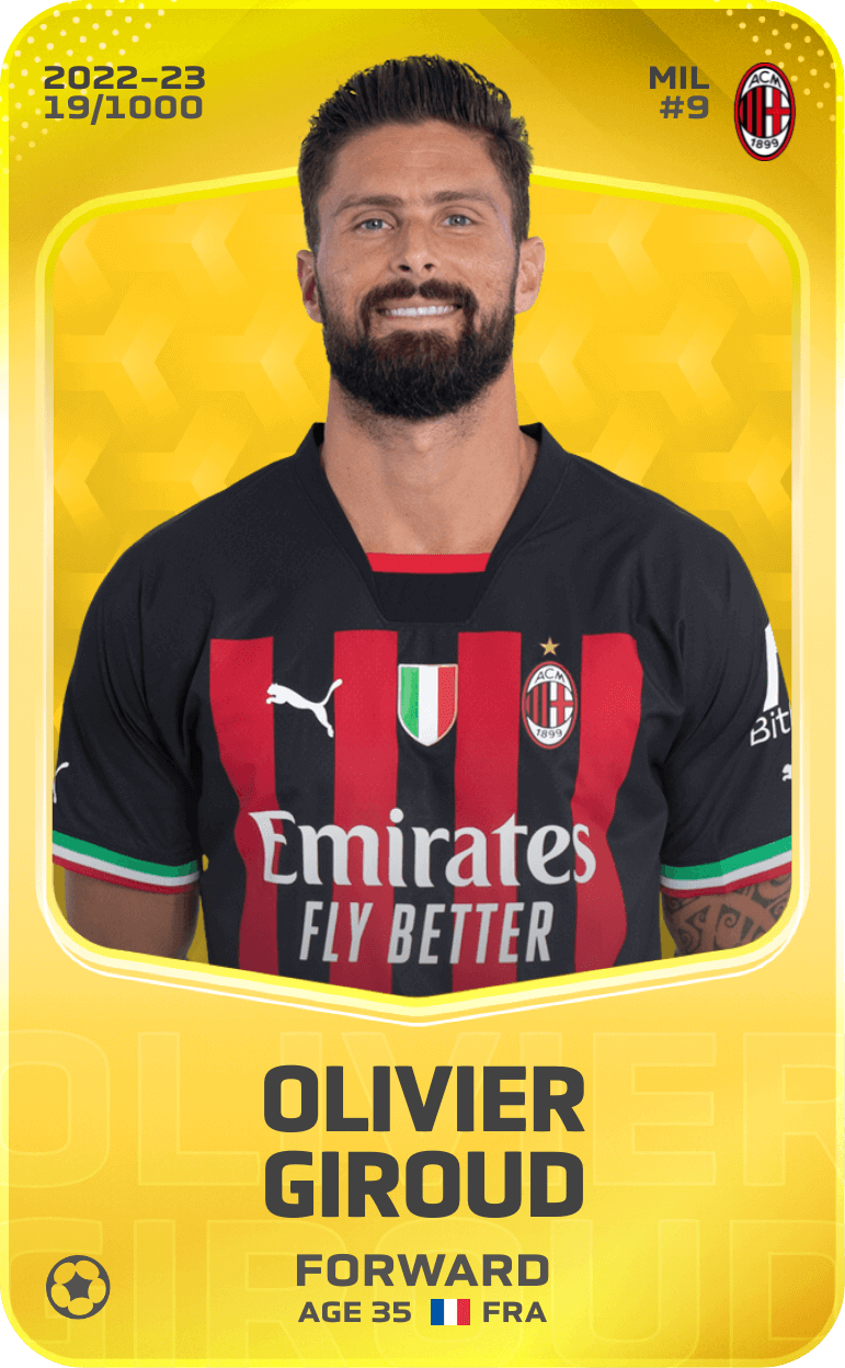 Olivier Giroud 2022-23 • Limited 19/1000