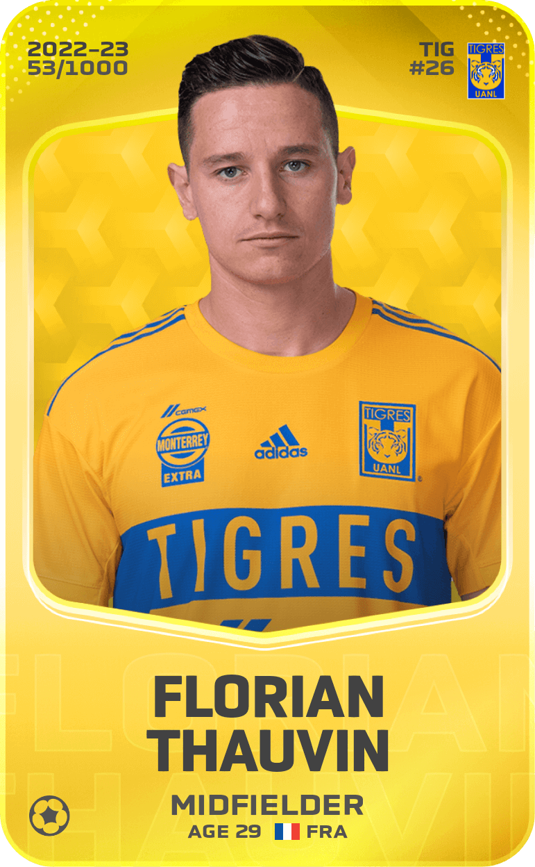 Florian Thauvin 2022-23 • Limited 53/1000