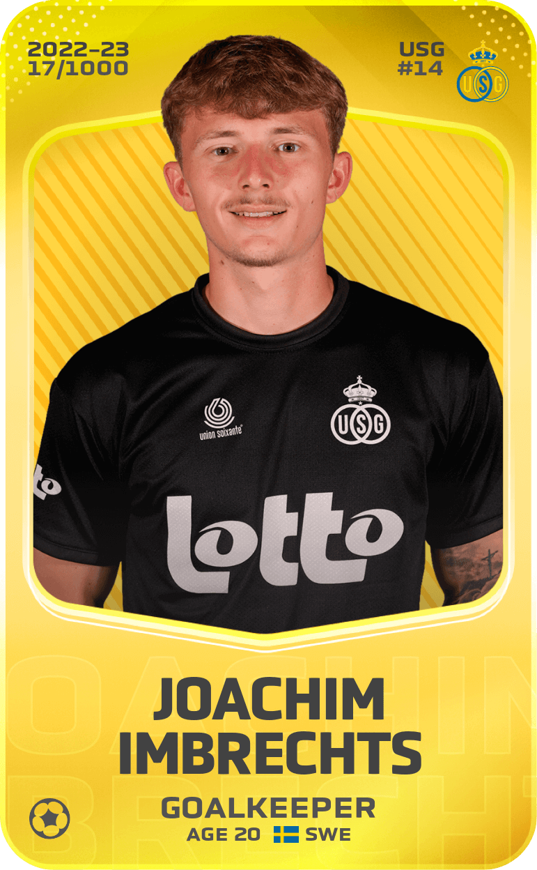 Joachim Imbrechts 2022-23 • Limited 17/1000