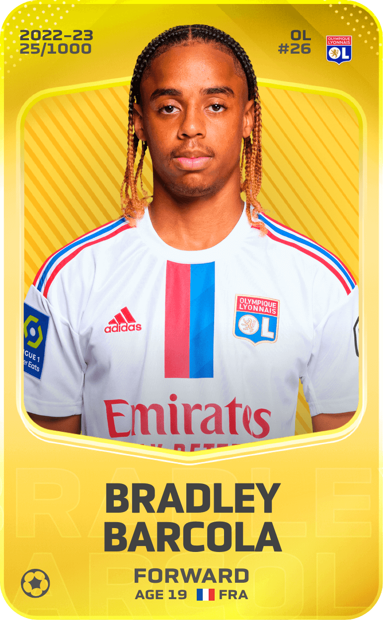 Bradley Barcola 2022-23 • Limited 25/1000