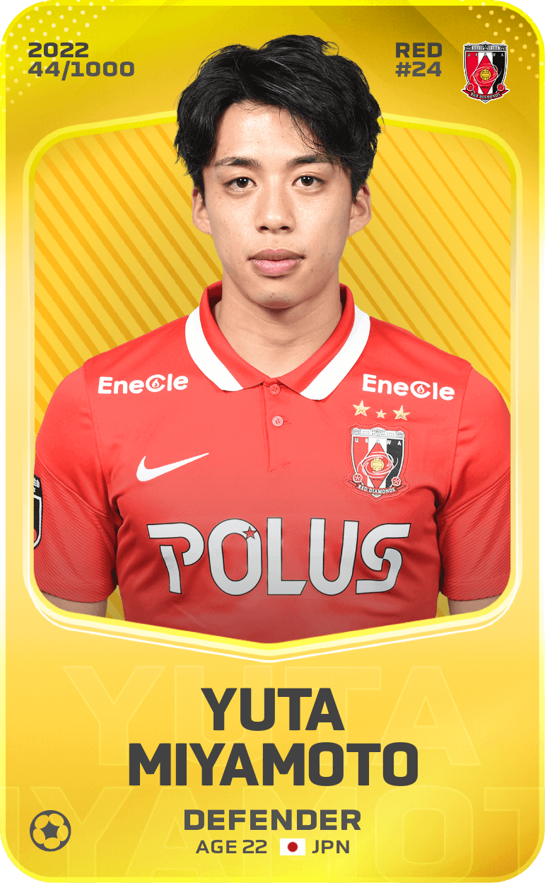 Yuta Miyamoto 2022-23 • Limited 44/1000