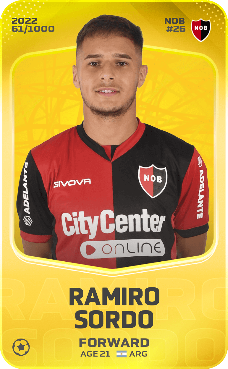 Ramiro Sordo 2022-23 • Limited 61/1000