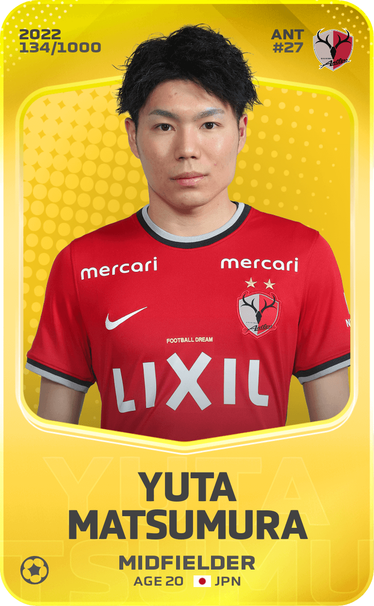Yuta Matsumura 2022-23 • Limited 134/1000