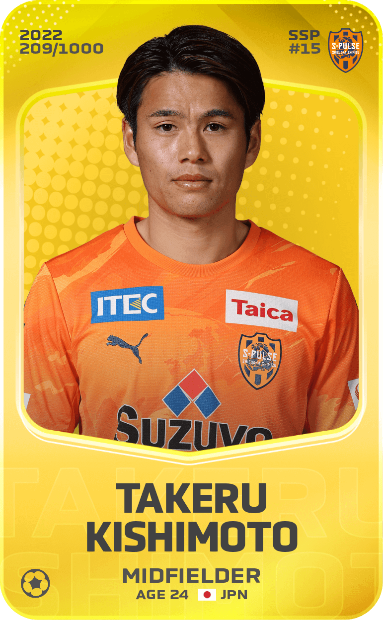 Takeru Kishimoto 2022-23 • Limited 209/1000