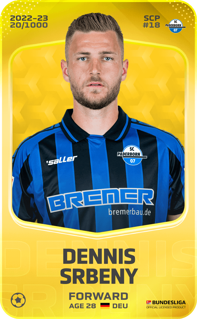 Dennis Srbeny 2022-23 • Limited 20/1000