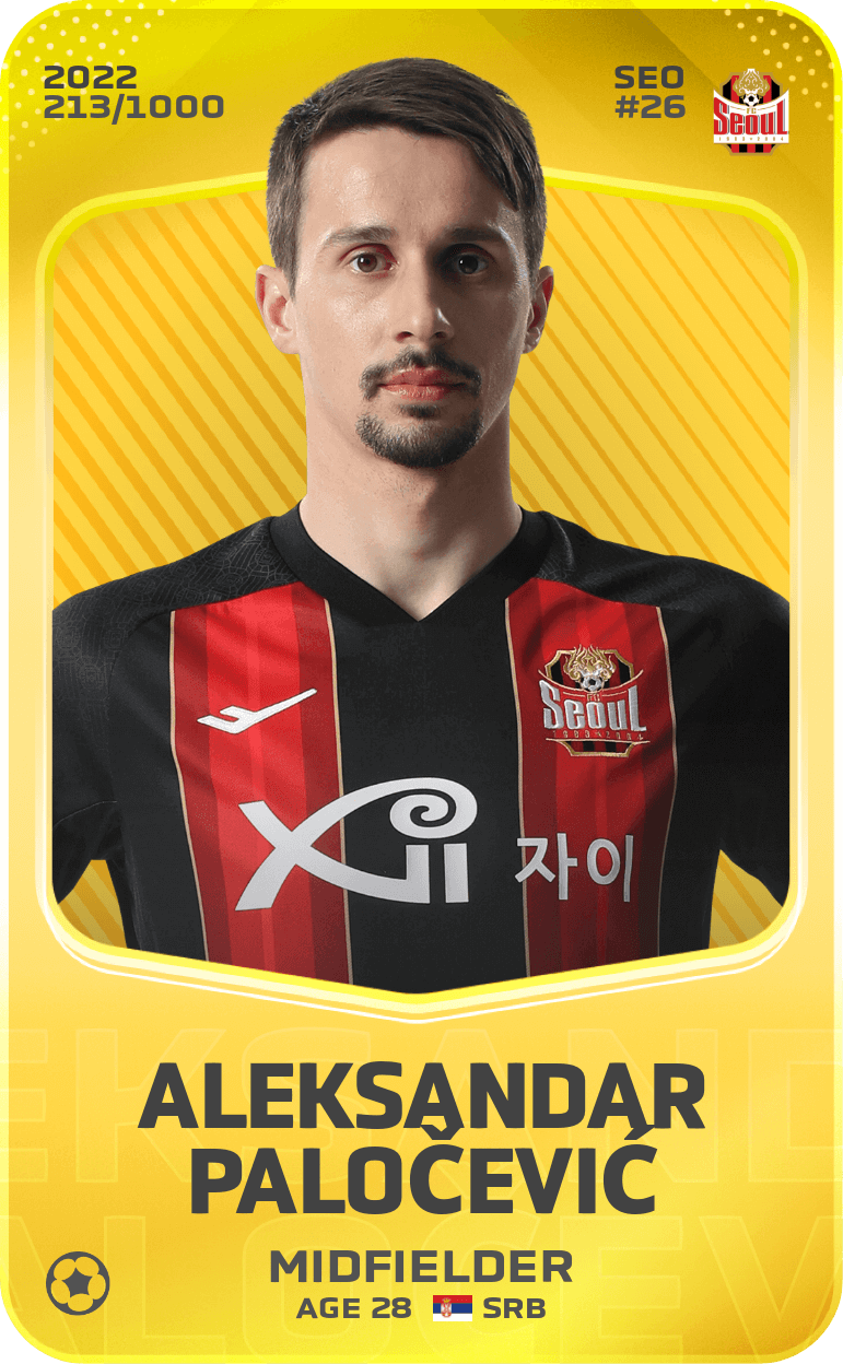 Aleksandar Paločević 2022-23 • Limited 213/1000