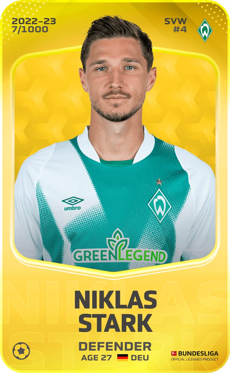 Niklas Stark 2022-23 • Limited 7/1000