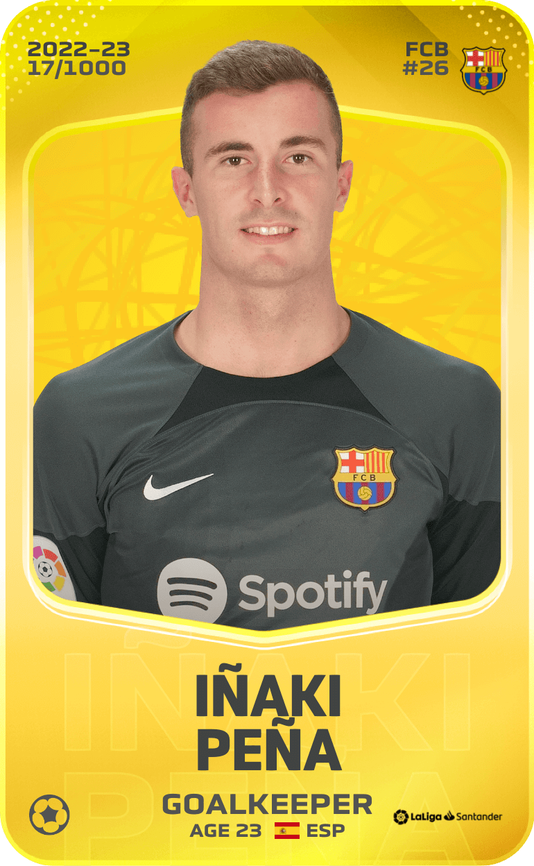 Iñaki Peña 2022-23 • Limited 17/1000