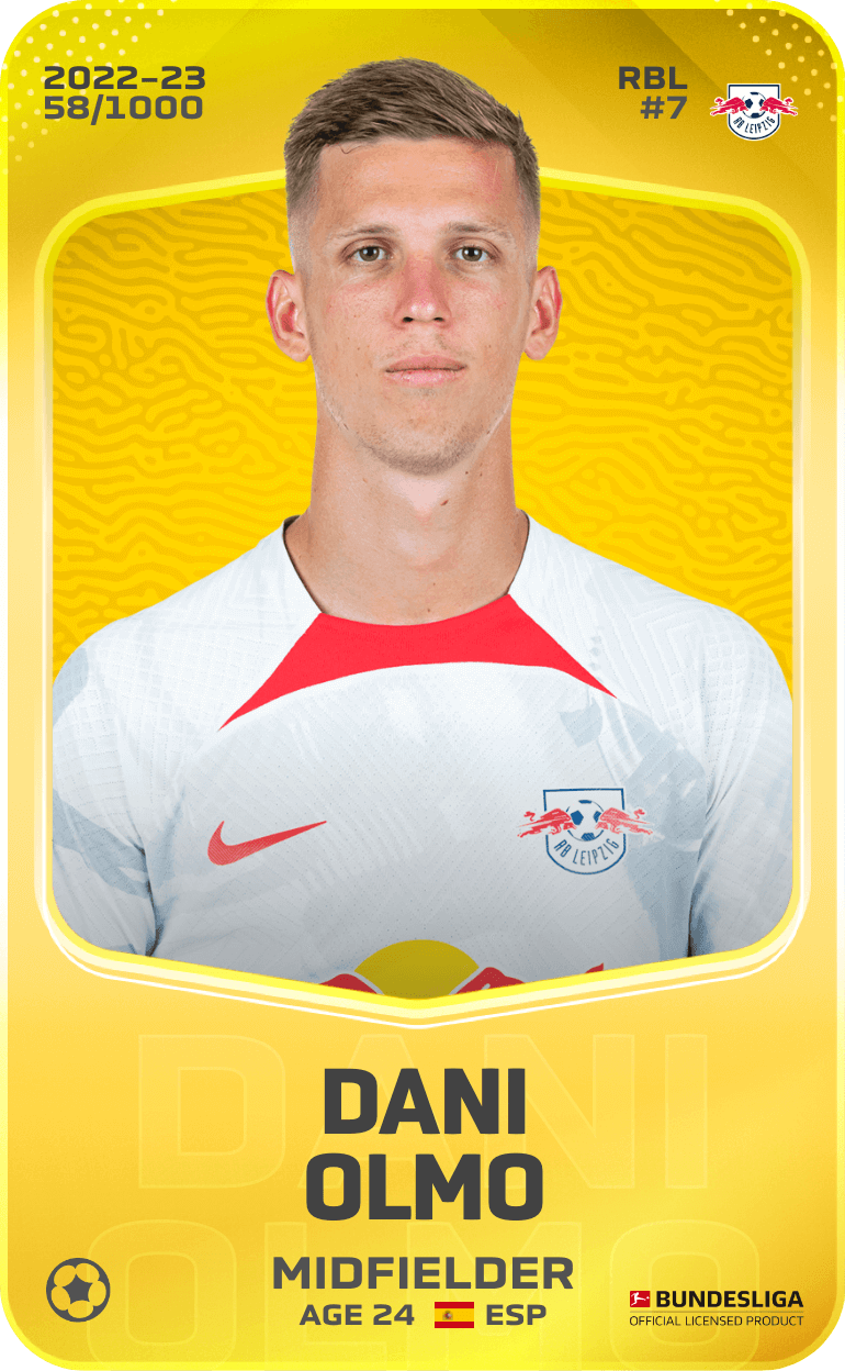 Dani Olmo 2022-23 • Limited 58/1000