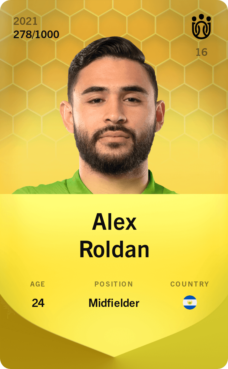 Alex Roldan 2021-22 • Limited 278/1000