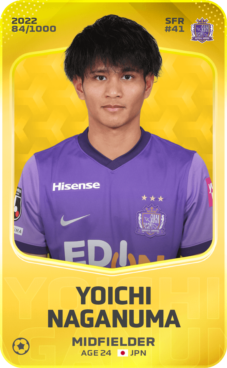 Yoichi Naganuma 2022-23 • Limited 84/1000