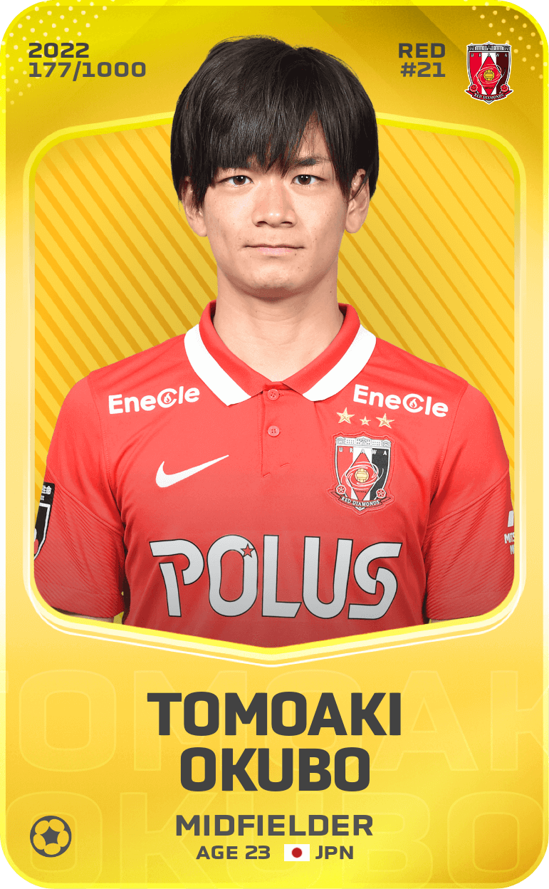 Tomoaki Okubo 2022-23 • Limited 177/1000