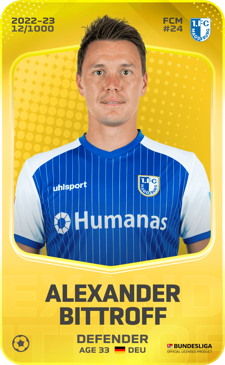 Alexander Bittroff 2022-23 • Limited 12/1000
