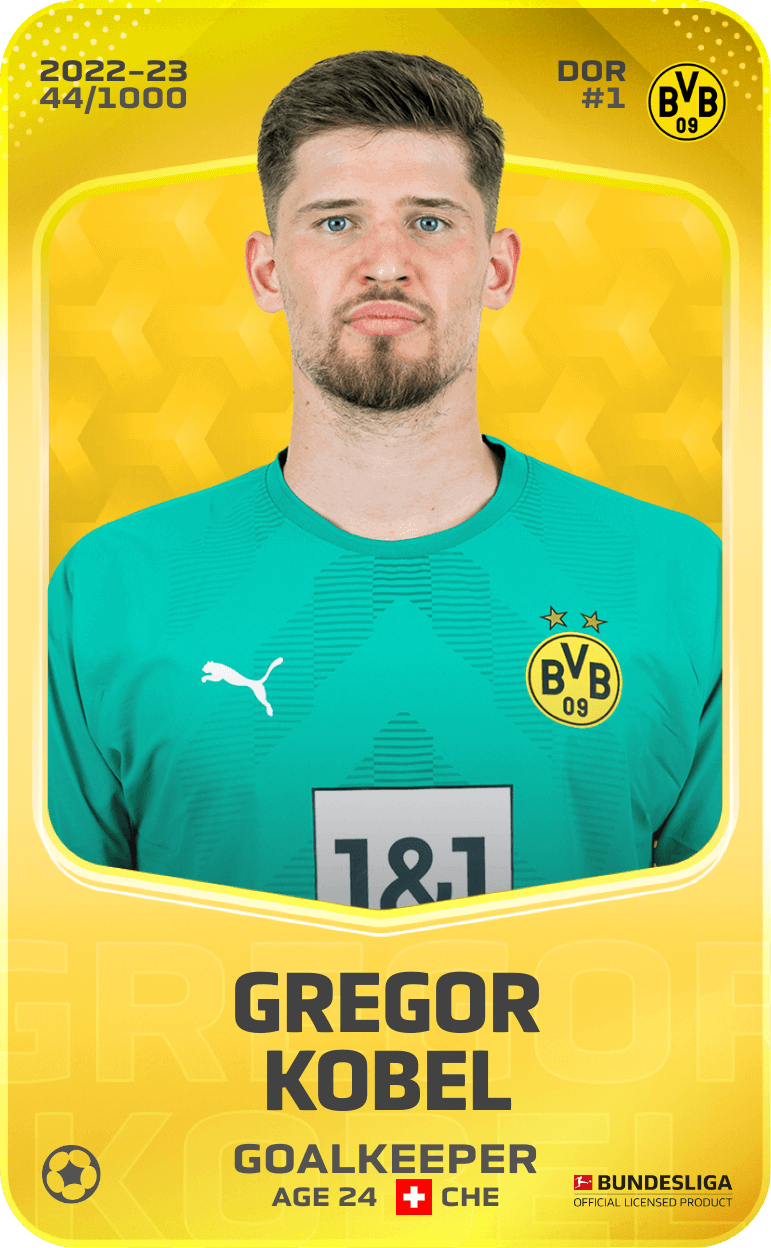 Gregor Kobel 2022-23 • Limited 44/1000