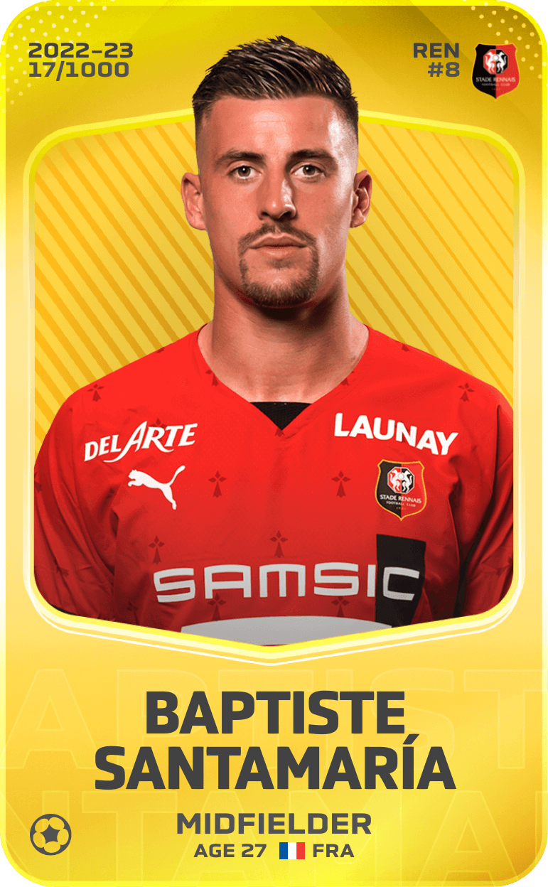 Baptiste Santamaría 2022-23 • Limited 17/1000