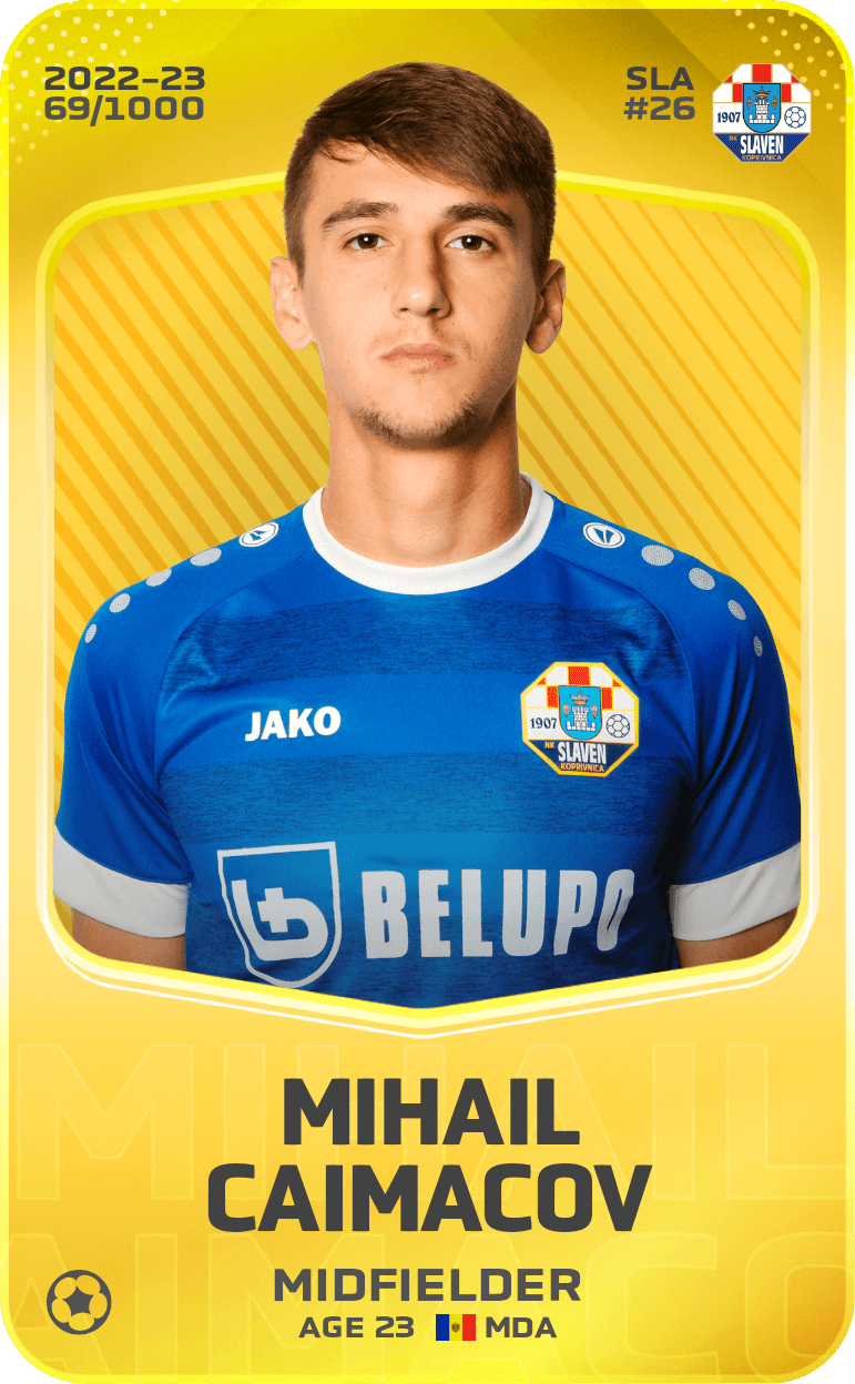 Mihail Caimacov 2022-23 • Limited 69/1000