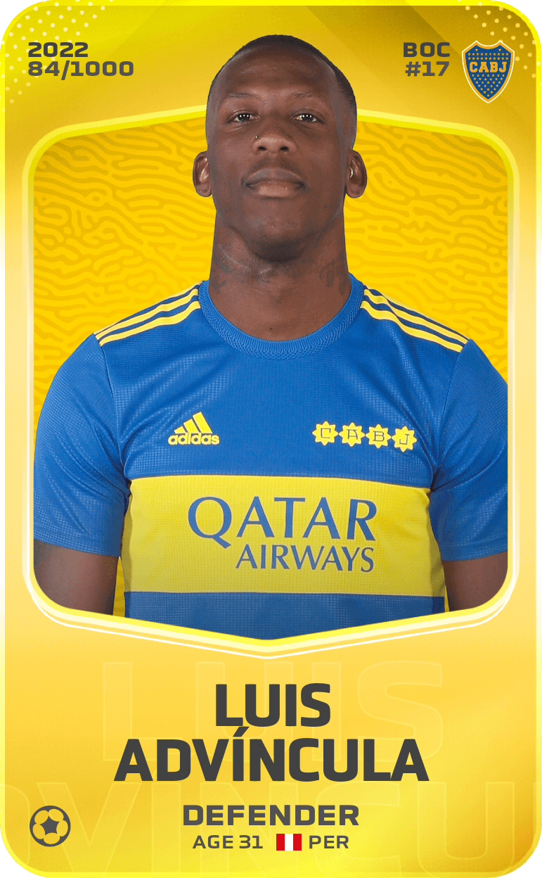 Luis Advíncula 2022-23 • Limited 84/1000