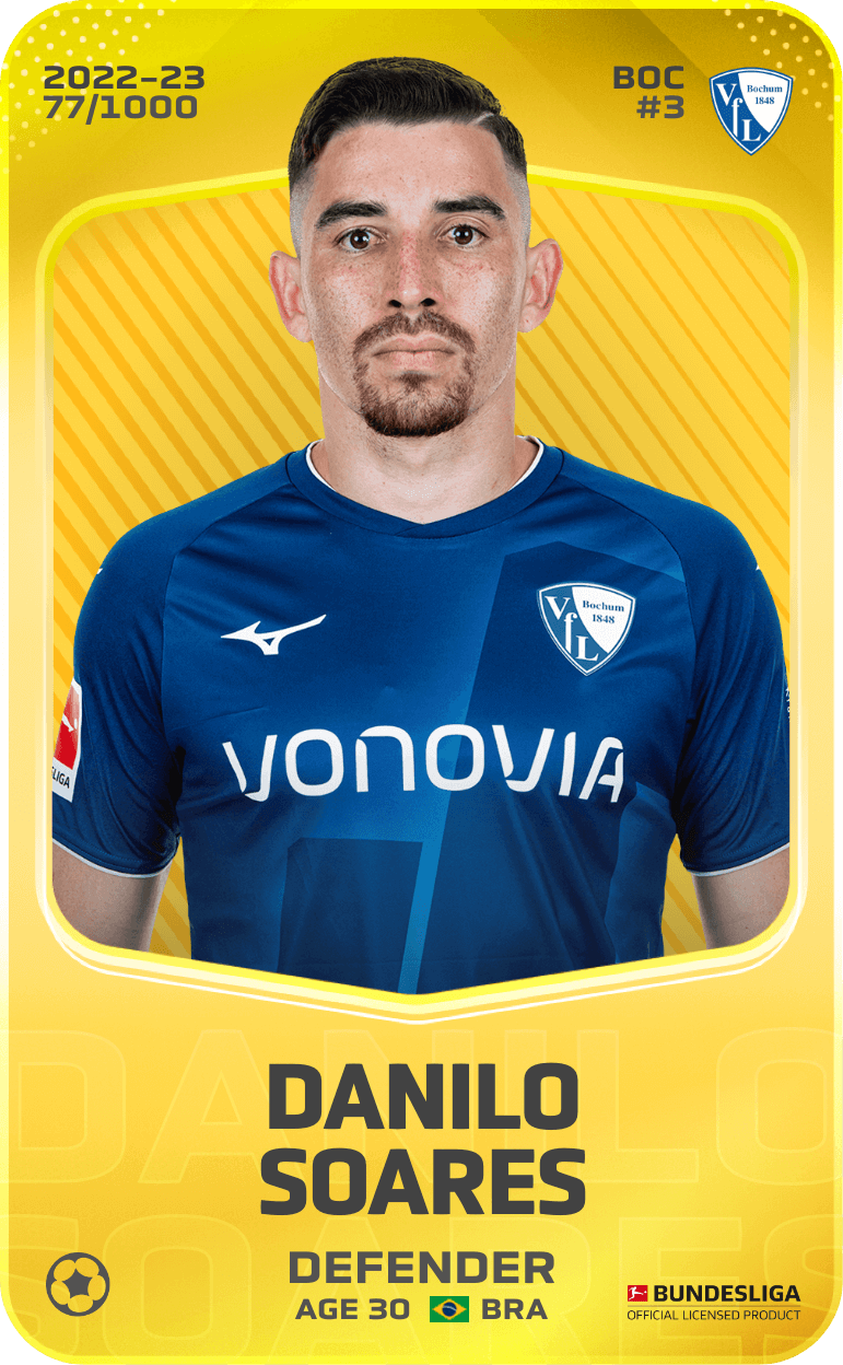 Danilo Soares 2022-23 • Limited 77/1000