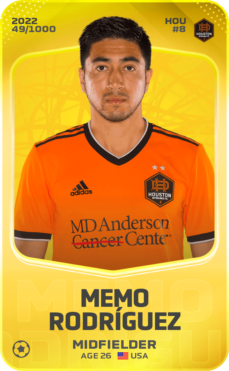 Memo Rodríguez 2022-23 • Limited 49/1000