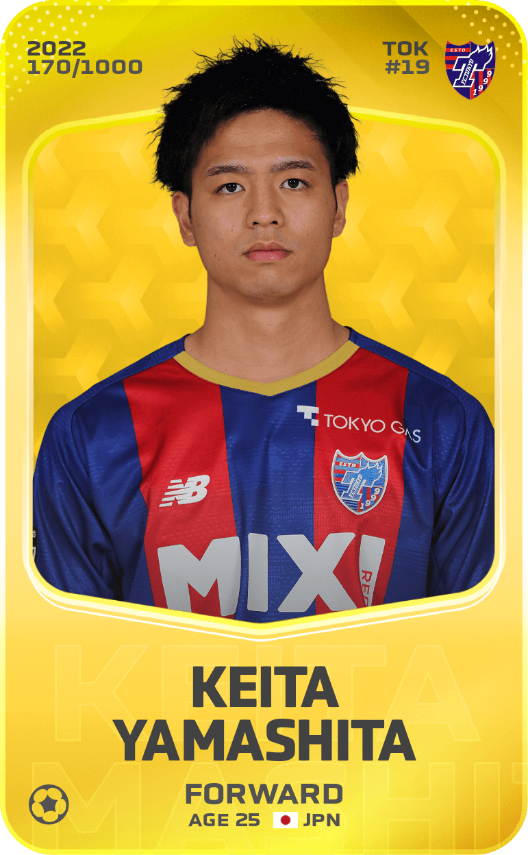 Keita Yamashita 2022-23 • Limited 170/1000