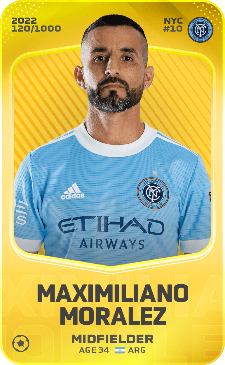Maximiliano Moralez 2022-23 • Limited 120/1000
