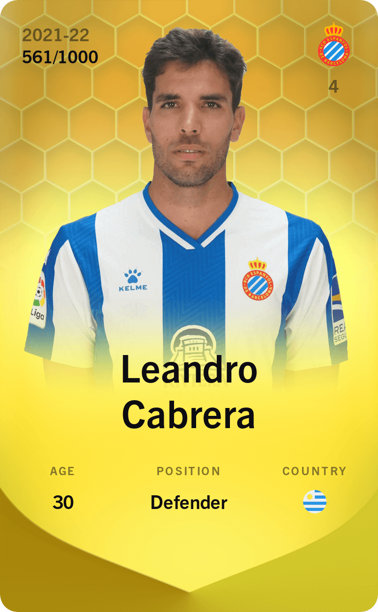 Leandro Cabrera 2021-22 • Limited 561/1000