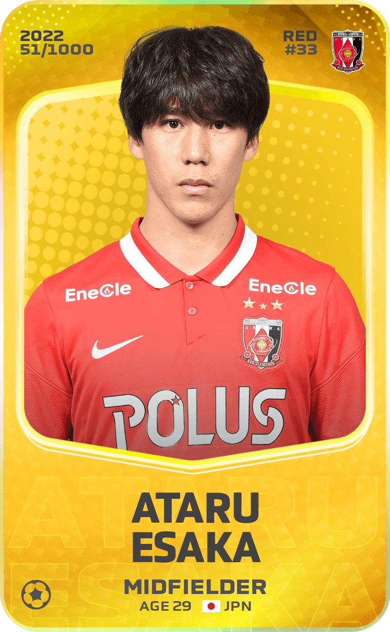 Ataru Esaka 2022-23 • Limited 51/1000
