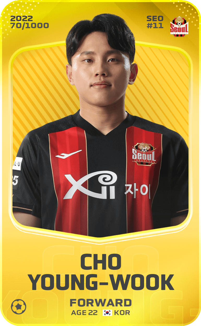 Cho Young-Wook 2022-23 • Limited 70/1000