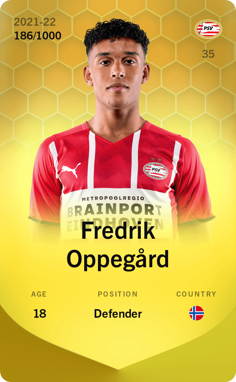 Fredrik Oppegård 2021-22 • Limited 186/1000