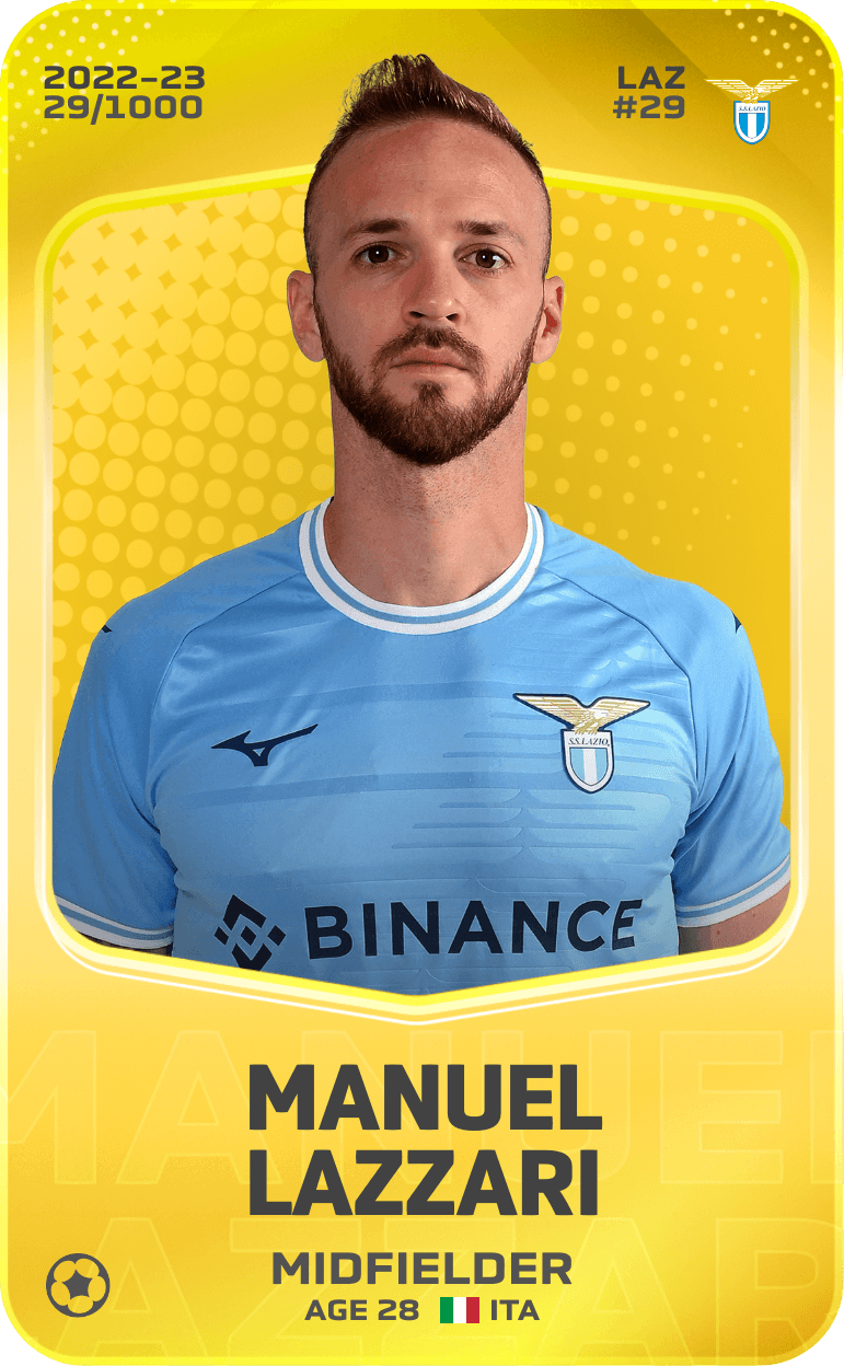 Manuel Lazzari 2022-23 • Limited 29/1000