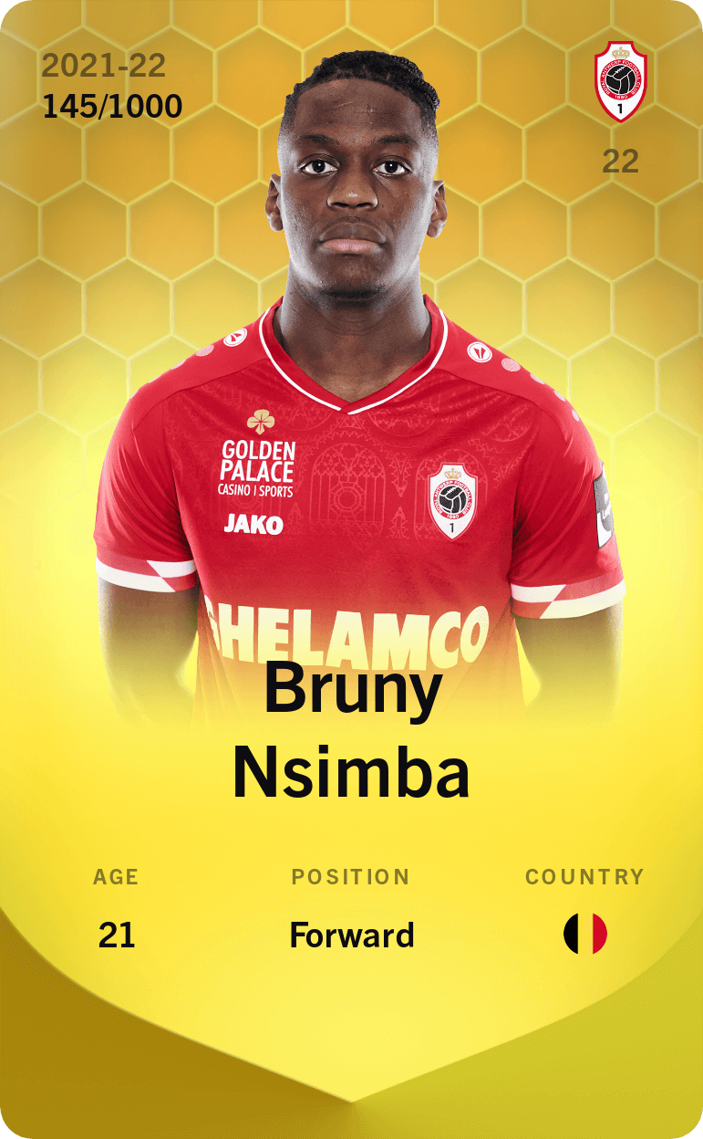 Bruny Nsimba 2021-22 • Limited 145/1000