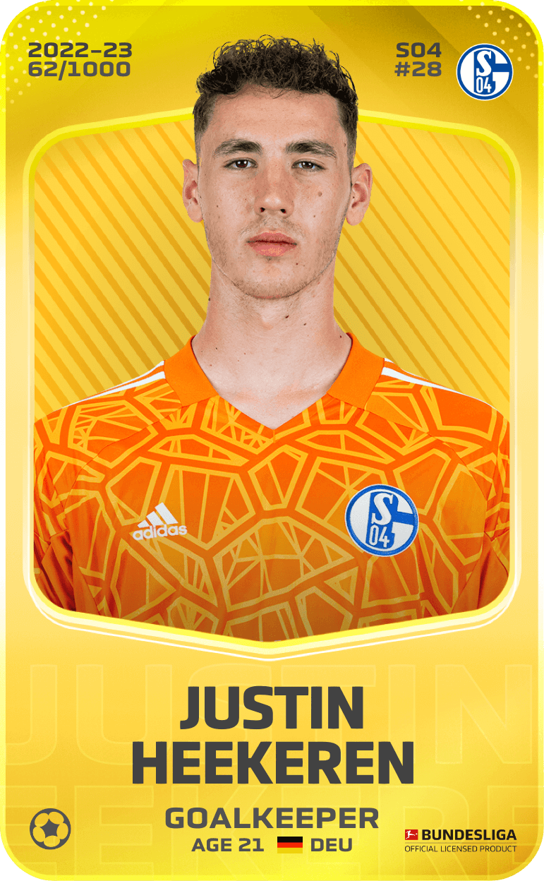 Justin Heekeren 2022-23 • Limited 62/1000
