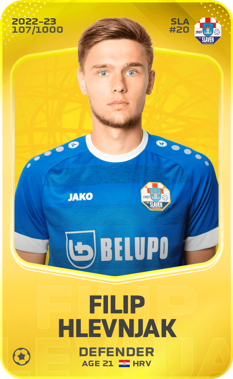 Filip Hlevnjak 2022-23 • Limited 107/1000