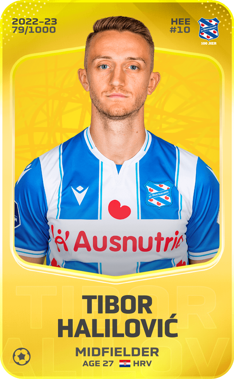 Tibor Halilović 2022-23 • Limited 79/1000